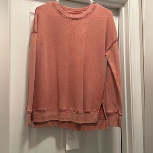 Size Small muted rose colored sweatshirt